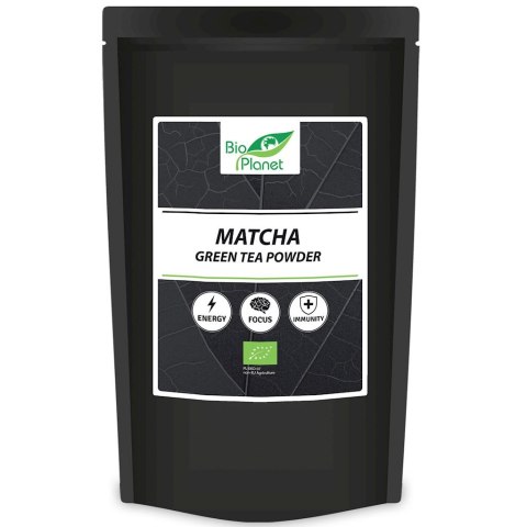 HERBATA ZIELONA MATCHA BIO 500 g - BIO PLANET INTERNATIONAL