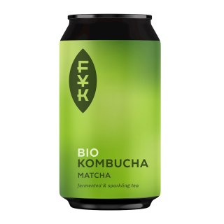 KOMBUCHA HERBATA MATCHA BEZGLUTENOWA BIO 330 ml - FOREVER YOUNG KOMBUCHA
