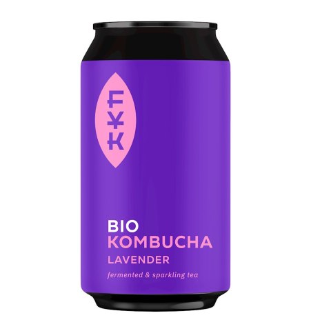 KOMBUCHA HERBATA ZIELONA Z LAWENDĄ BEZGLUTENOWA BIO 330 ml - FOREVER YOUNG KOMBUCHA