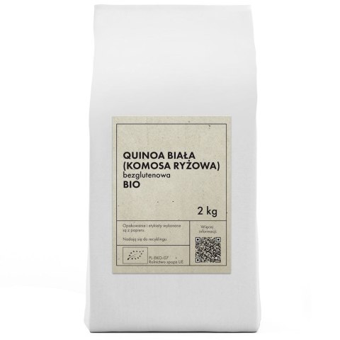 QUINOA BIAŁA (KOMOSA RYŻOWA) BEZGLUTENOWA BIO 2 kg - THE PLANET