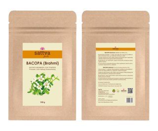 BACOPA DROBNOLISTNA (BRAHMI) W PROSZKU 100 g - SATTVA (FOODS)