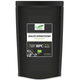 BIAŁKO SERWATKOWE NATURALNE (WPC 77) BIO 500 g - BIO PLANET