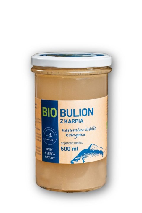 BULION Z KARPIA (KOLAGEN) BIO 500 ml - GOSPODARSTWO RYBACKIE ZAWÓLCZE