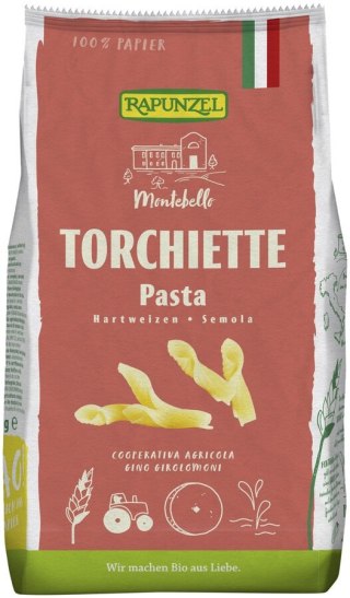 MAKARON (SEMOLINOWY) TORCHIETTE BIO 500 g - RAPUNZEL