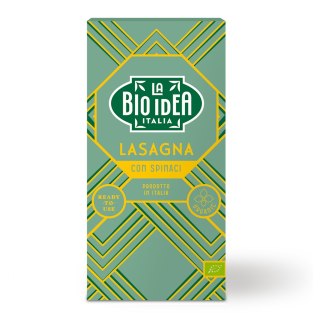 MAKARON (SEMOLINOWY ZE SZPINAKIEM) LASAGNE BIO 250 g - LA BIO IDEA