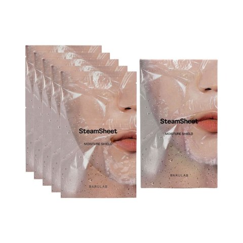 MASECZKI KOREAŃSKIE DO TWARZY W PŁACHCIE NAWILŻAJĄCA 5 SZTUK - BARULAB