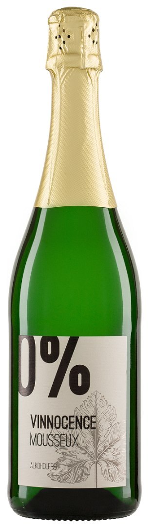 NAPÓJ MUSUJĄCY BIAŁY PÓŁSŁODKI BEZALKOHOLOWY BIO 750 ml - VINNOCENCE MOUSSEUX