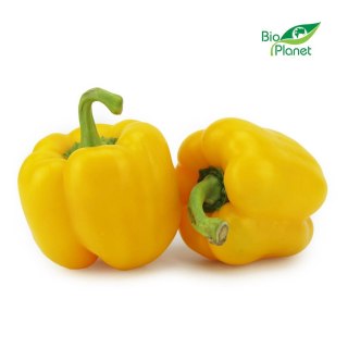 PAPRYKA ŻÓŁTA ŚWIEŻA BIO (około 0,50 kg)