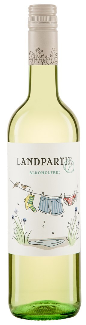 WINO BEZALKOHOLOWE CUVÉE BIAŁE SŁODKIE BIO 750 ml - LANDPARTIE