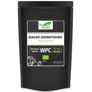 BIAŁKO SERWATKOWE NATURALNE (WPC 77) BIO 150 g - BIO PLANET