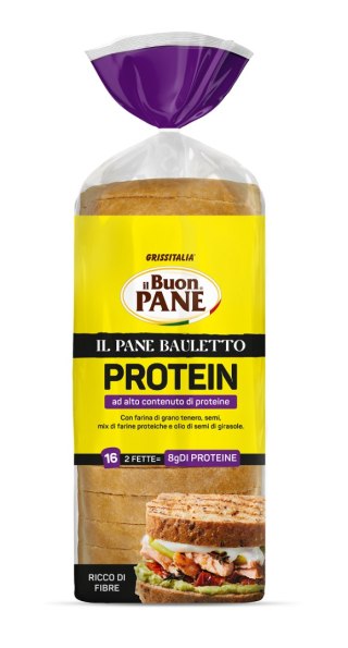 CHLEB TOSTOWY PROTEINOWY KROJONY 400 g - IL BUON PANE