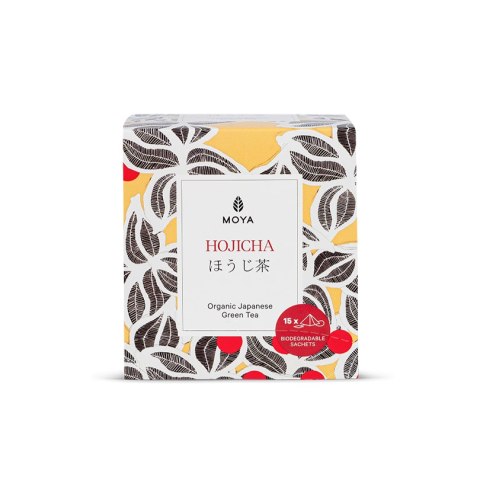 HERBATA ZIELONA HOJICHA JAPOŃSKA BIO (15 x 1,5 g) 22,5 g - MOYA MATCHA