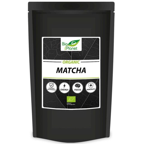 HERBATA ZIELONA MATCHA BIO 100 g - BIO PLANET INTERNATIONAL