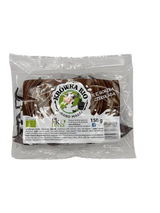 KRÓWKI Z CZEKOLADĄ GORZKĄ BEZGLUTENOWE BIO 150 g - EKOFLORKA