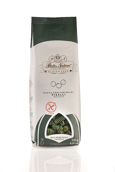 MAKARON PROTEINOWY (Z GROSZKU ZIELONEGO) ŚWIDERKI BEZGLUTENOWY 250 g - PASTA NATURA
