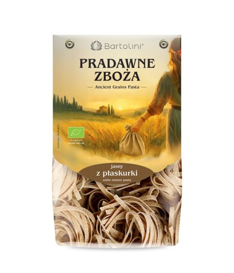 MAKARON (Z PŁASKURKI JASNY) GNIAZDA TAGLIATELLE BIO 250 g - BARTOLINI (PRADAWNE ZBOŻA)