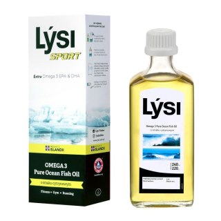 OMEGA-3 (1560 mg) O SMAKU CYTRYNOWYM 240 ml - LYSI SPORT