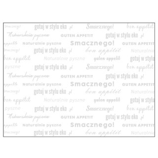 PAPIER DO PAKOWANIA ŻYWNOŚCI 30 x 40 cm - RYZA 5 kg