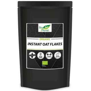 PŁATKI OWSIANE BŁYSKAWICZNE BEZGLUTENOWE BIO 500 g - BIO PLANET INTERNATIONAL