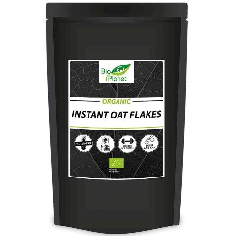 PŁATKI OWSIANE BŁYSKAWICZNE BEZGLUTENOWE BIO 500 g - BIO PLANET INTERNATIONAL