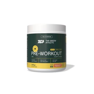 PRE-WORKOUT O SMAKU POMARAŃCZY I MANGO BEZGLUTENOWA 345 g - THE GREEN ATHLETE