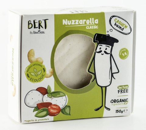Przecena WEGAŃSKA ALTERNATYWA SERA TYPU MOZZARELLA BIO 150 g - BERT