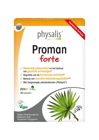 TABLETKI NA UKŁAD MOCZOWY (PROMAN FORTE) 30 szt. - PHYSALIS