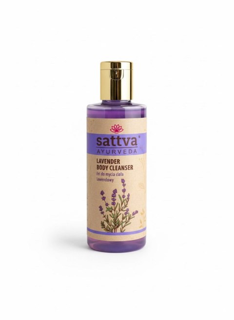 ŻEL DO MYCIA CIAŁA LAWENDOWY 210 ml - SATTVA (AYURVEDA)