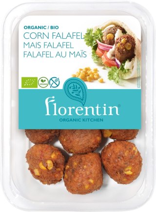 FALAFEL Z KUKURYDZĄ I PAPRYKĄ BEZGLUTENOWY BIO 240 g - FLORENTIN
