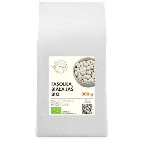 FASOLKA BIAŁA JAŚ BIO 800 g - THE PLANET