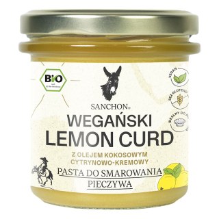 KREM CYTRYNOWY LEMON CURD BEZGLUTENOWY BIO 160 g - SANCHON