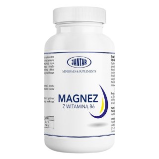 MAGNEZ + WITAMINA B6 90 KAPSUŁEK - JANTAR