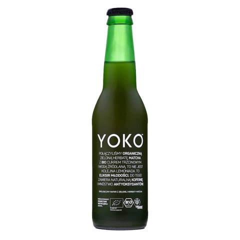 NAPÓJ Z ZIELONEJ HERBATY MATCHA CYTRUS BEZGLUTENOWY BIO 330 ml - YOKO