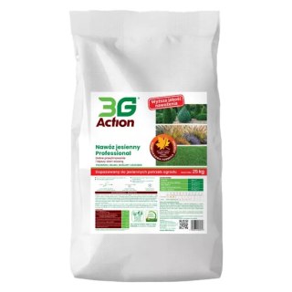NAWÓZ DO TRAWNIKÓW JESIENNY ECO 25 kg - 3G ACTION (PRODUKT SEZONOWY)