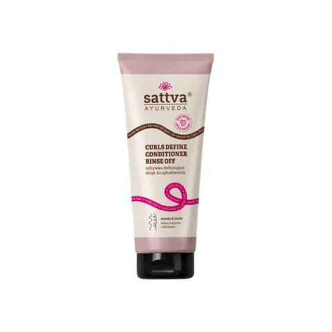 ODŻYWKA DEFINIUJĄCA SKRĘT DO SPŁUKIWANIA 200 ml - SATTVA (AYURVEDA)