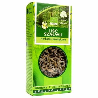 Przecena HERBATKA LIŚĆ SZAŁWII BIO 25 g - DARY NATURY