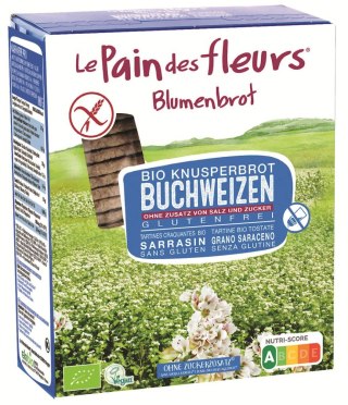 Przecena PIECZYWO CHRUPKIE GRYCZANE BEZ DODATKU SOLI I CUKRU BEZGLUTENOWE BIO 150 g - LE PAIN DES FLEURS