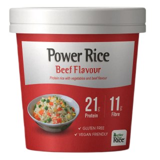 RYŻ PROTEINOWY INSTANT W KUBKU Z WARZYWAMI O SMAKU WOŁOWINY 110 g - BETTER THAN RICE