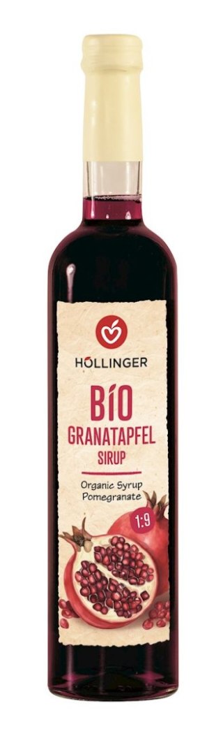 SYROP O SMAKU GRANATU BIO 500 ml - HOLLINGER