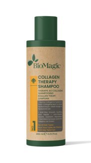 SZAMPON DO WŁOSÓW Z KOLAGENEM I KWASEM HIALURONOWYM 400 ml - BIOMAGIC