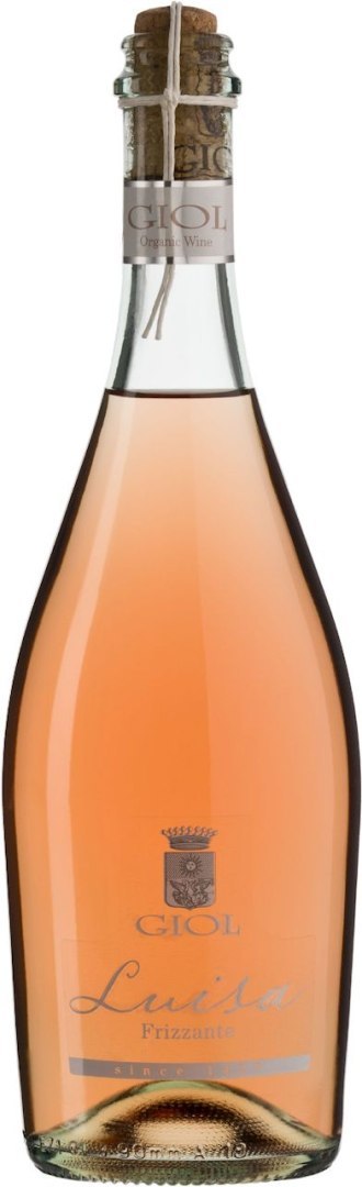 WINO RÓŻOWE WYTRAWNE LEKKO MUSUJĄCE LUISA FRIZZANTE BIO 0,75 L (WŁOCHY) - GIOL