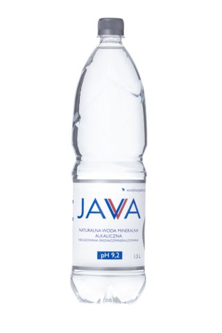 NATURALNA WODA MINERALNA ALKALICZNA NIEGAZOWANA 1,5 L - JAVA