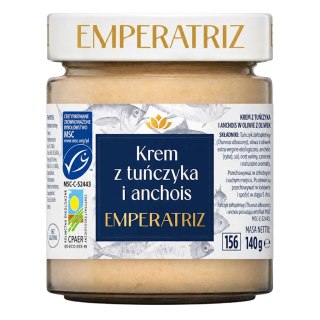 PASTA Z TUŃCZYKA BIAŁEGO I ANCHOIS MSC 140 g - EMPERATRIZ