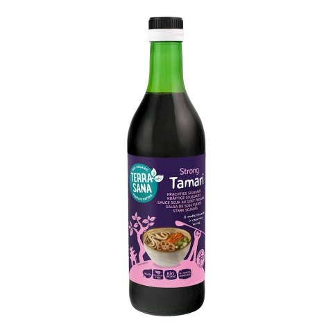 SOS SOJOWY TAMARI MOCNY BEZGLUTENOWY BIO 500 ml - TERRASANA