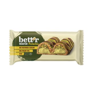 WAFELEK Z KREMEM PISTACJOWYM BIO 34 g - BETT'R