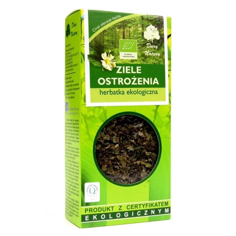 HERBATKA ZIELE OSTROŻENIA BIO 25 g - DARY NATURY HERBATKA ZIELE OSTROŻENIA BIO 25 g - DARY NATURY
