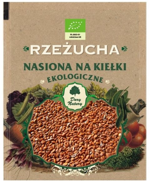 NASIONA RZEŻUCHY BIO NA KIEŁKI 30 g - DARY NATURY NASIONA RZEŻUCHY BIO NA KIEŁKI 30 g - DARY NATURY