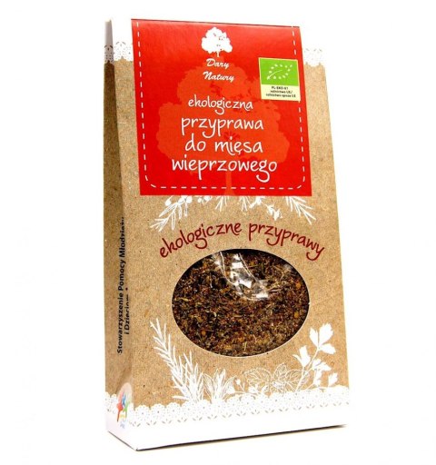 PRZYPRAWA DO MIĘSA WIEPRZOWEGO BIO 40 g - DARY NATURY PRZYPRAWA DO MIĘSA WIEPRZOWEGO BIO 40 g - DARY NATURY