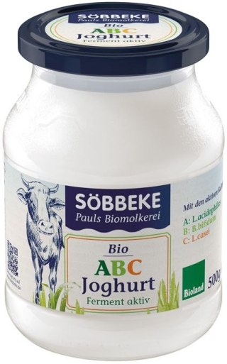 JOGURT PROBIOTYCZNY ABC BIO 500 g (SŁOIK) - SOBBEKE