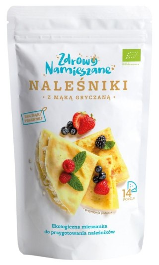 MIESZANKA NA NALEŚNIKI Z MĄKĄ GRYCZANĄ BEZGLUTENOWA BIO 200 g - ZDROWO NAMIESZANE